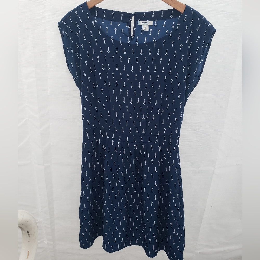 Old Navy Dark Blue Dress Size Medium